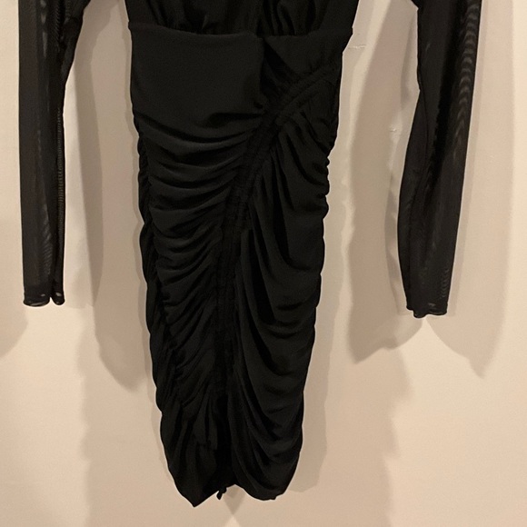 Club L London Black Long Sleeve Dress - Picture 4 of 10